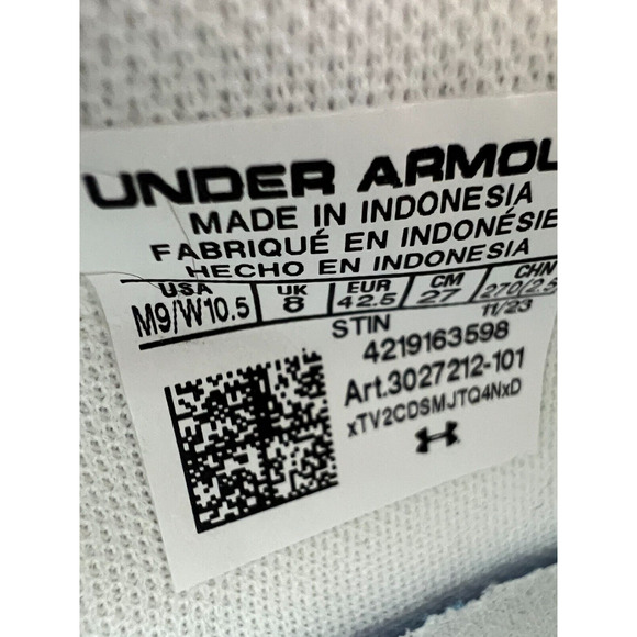 Under Armour Unisex UA Fat Tire Tan Venture Pro Shoes 3027212-101 Men's 9 - Picture 3 of 12